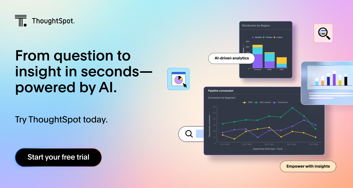 Try ThoughtSpot for FREE
